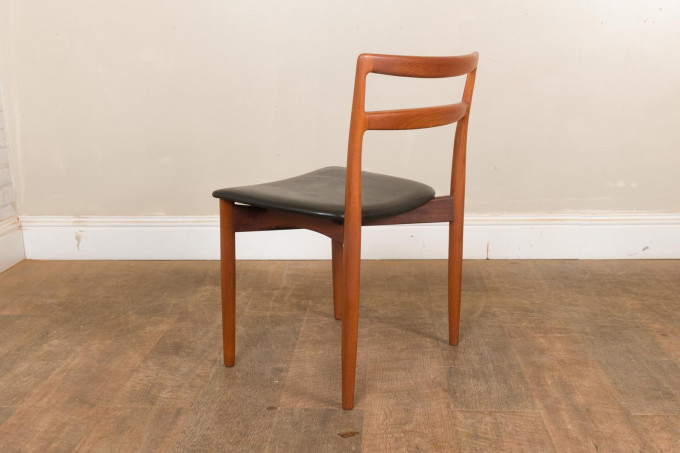 Set of 4 Teak Dining Chairs by Harry Østergaard for A/S Randers